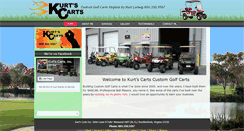 Desktop Screenshot of kurtscarts.com