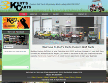 Tablet Screenshot of kurtscarts.com